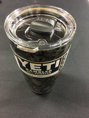 Custom Real Tree Camo Hydro Dipped YETI Rambler 20 oz Stainless Steel –  Hollywood Creations
